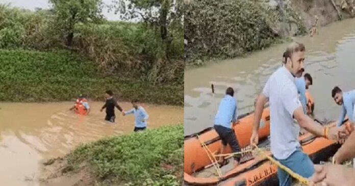 एसडीईआरएफ टीम सर्चिंग अभियान एसडीईआरएफ टीम सर्चिंग अभियान
