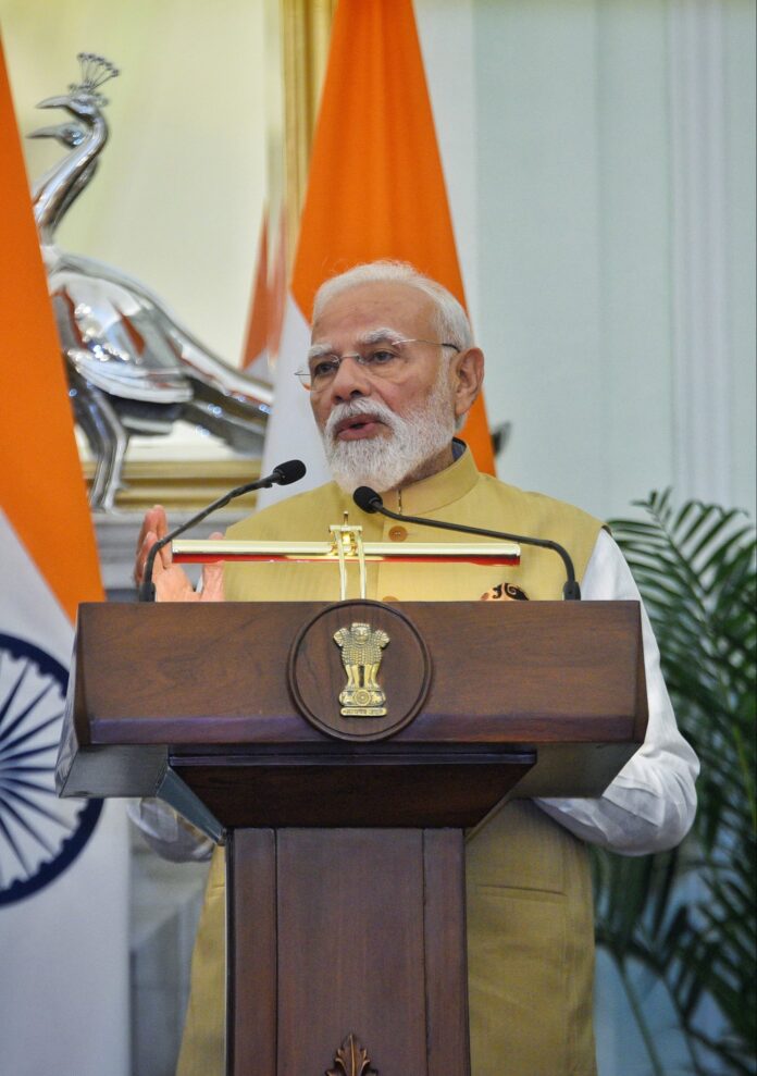 प्रधानमंत्री मोदी का वक्तव्य जापानी समकक्ष के साथ वार्ता के बाद