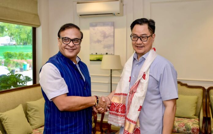 असम के मुख्यमंत्री डॉ. हिमंत बिस्व सरमा की मुलाकात असम के मुख्यमंत्री डॉ. हिमंत बिस्व सरमा की मुलाकात