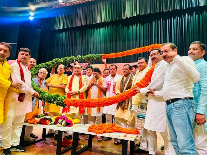 भाजपा नवनियुक्त अध्यक्ष का गोरखपुर में स्वागत
