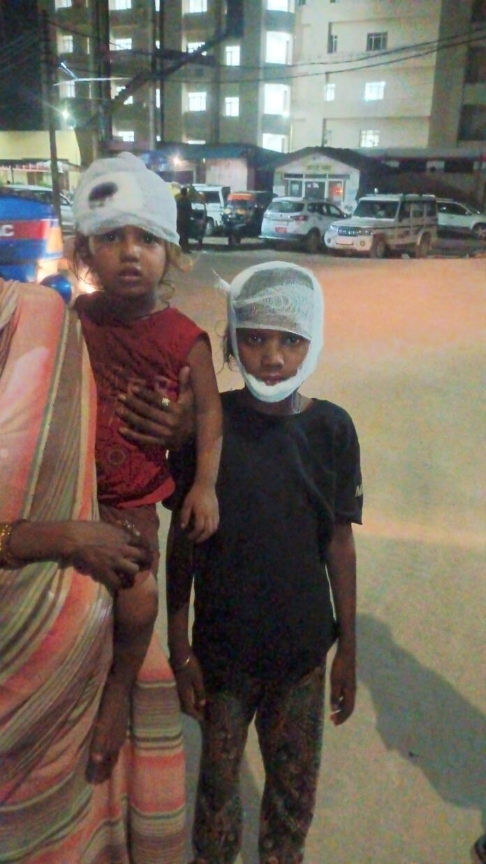 घायल बच्चों की दुर्दशा वायरल वीडियो घायल बच्चों की दुर्दशा वायरल वीडियो