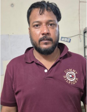 पुलिस ने बदमाश को गिरफ्तार किया पुलिस ने बदमाश को गिरफ्तार किया