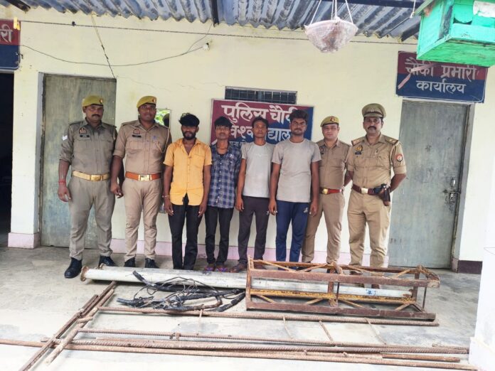 पकड़े गए आरोपी को सजा