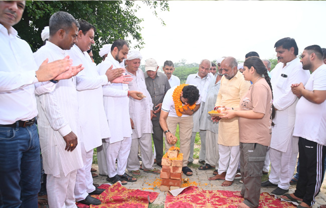 सोनीपत कैलाना विकास कार्य शिलान्यास सोनीपत कैलाना विकास कार्य शिलान्यास