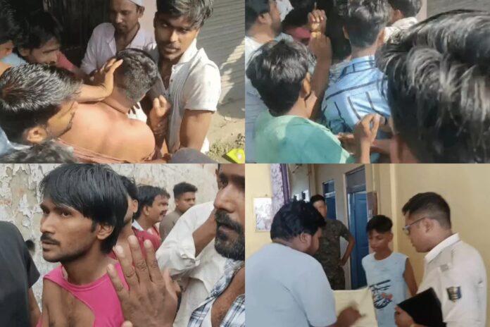 किशनगंज होटल चंद्रा मारपीट हंगामा