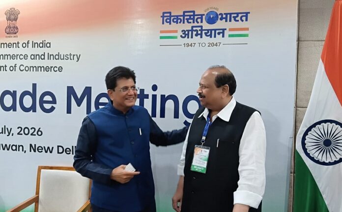 दिल्ली व्यापार बोर्ड बैठक में मंत्री