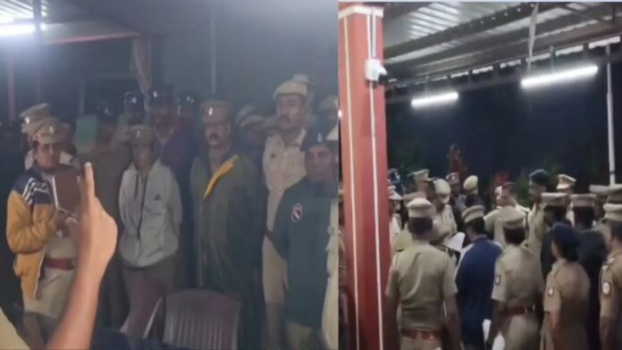 तड़के ही पुलिस ने चलाया गुप्त ऑपरेशन