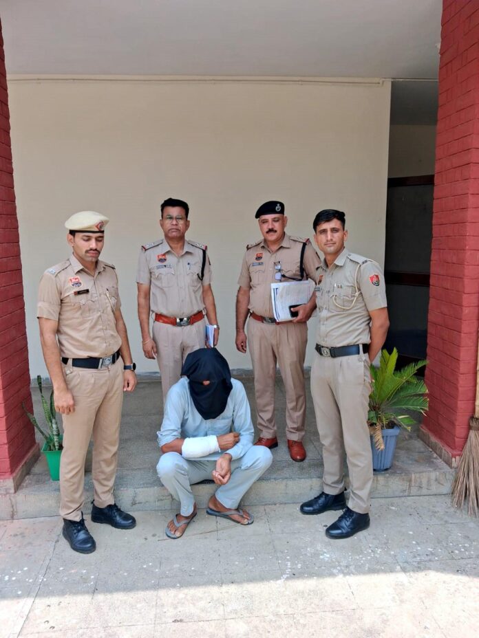 रतिया हत्या मामले में गिरफ्तार आरोपी