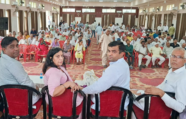 सोनीपत बीजेपी बैठक सोनीपत बीजेपी बैठक