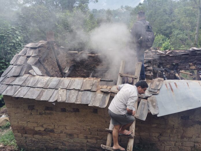 सदयाणा गोशाला आग से जलकर राख