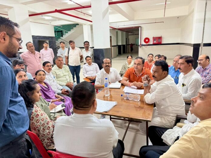 मंत्री सिलावट नई अस्पताल कॉलेज भवन