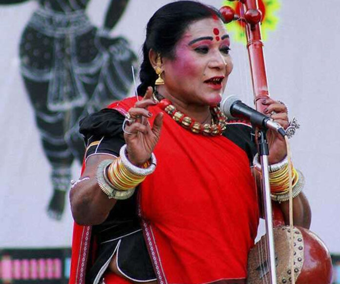 पद्म विभूषण सिंगर तीजन बाई फाइल फोटो