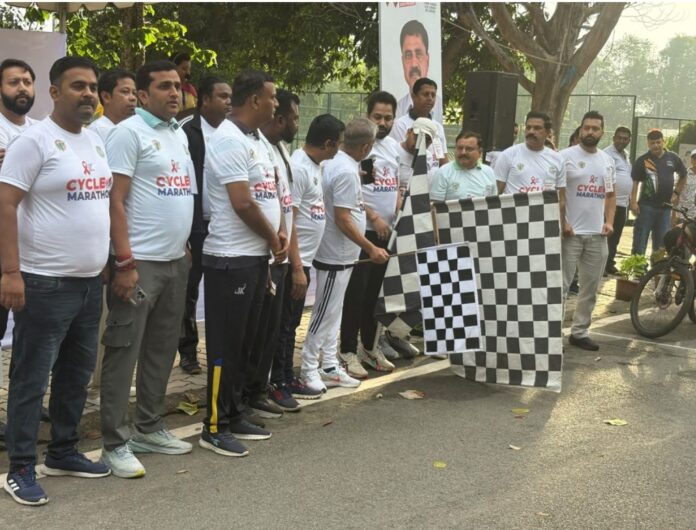 साइक्लोथॉन झारखंड राज्य युवा आयोग के अध्यक्ष
