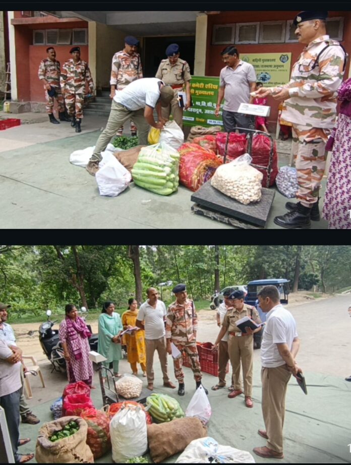 सहसपुर की स्वयं सहायता समूहों की महिलाएं आईटीबीपी को सब्जियां पहुंचाती हैं