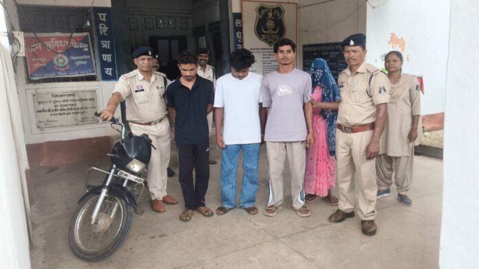 हत्या का आरोपित गिरफ्तार हुआ