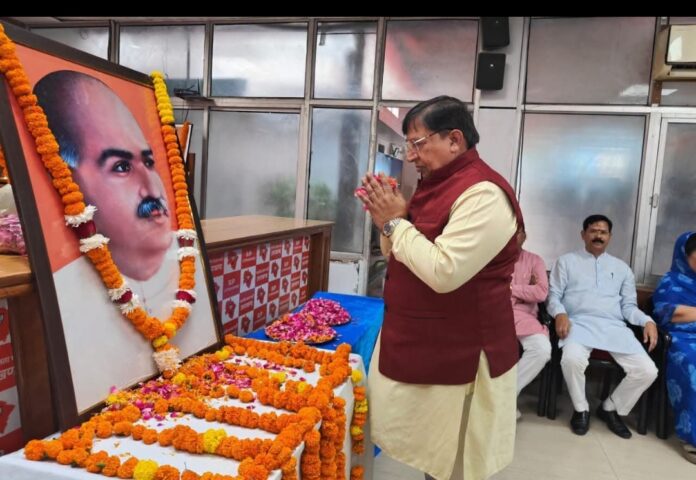 डॉ. श्यामा प्रसाद मुखर्जी की जयंती पर कार्यक्रम