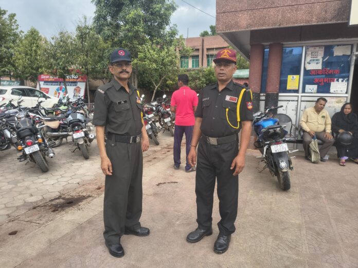 सुरक्षा गार्ड जिम्मेदारी जिला अस्पताल सुरक्षा गार्ड जिम्मेदारी जिला अस्पताल