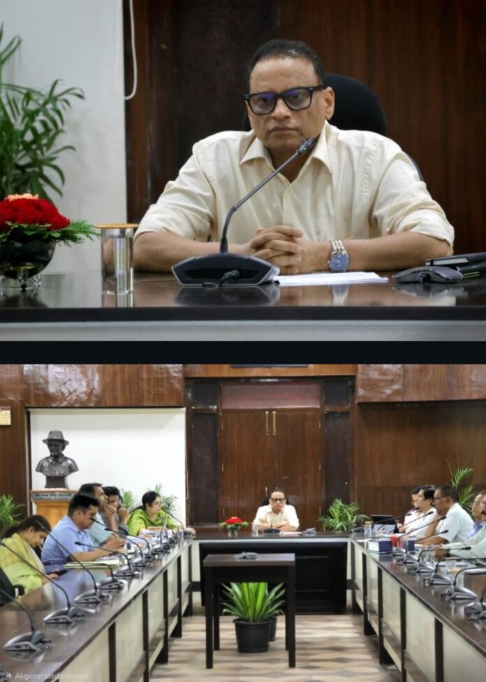 जलागम सचिव की बैठक में नदी पुनर्जीवन योजना