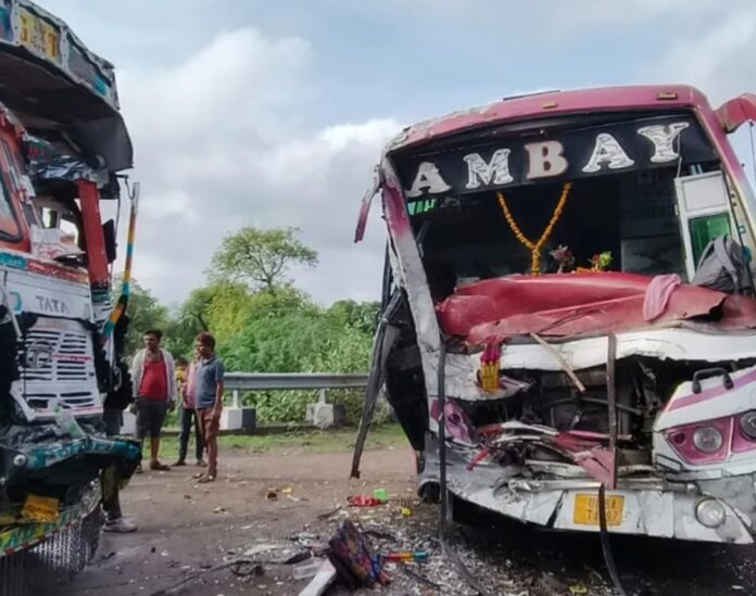 इंदौर से ललितपुर बस हादसा इंदौर से ललितपुर बस हादसा