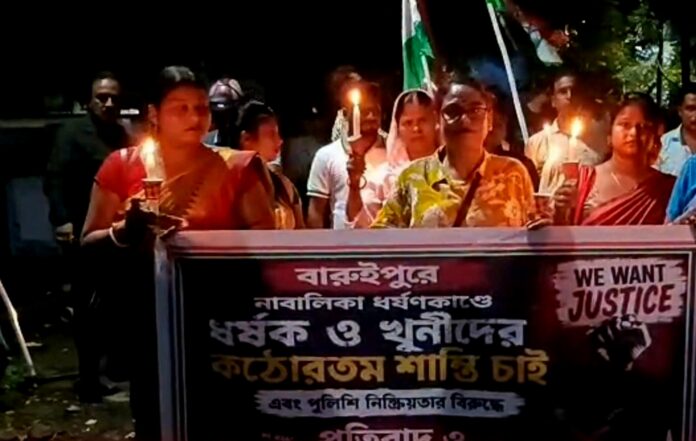 कांग्रेस मेदिनीपुर मौन कैंडल मार्च की तस्वीर कांग्रेस मेदिनीपुर मौन कैंडल मार्च की तस्वीर
