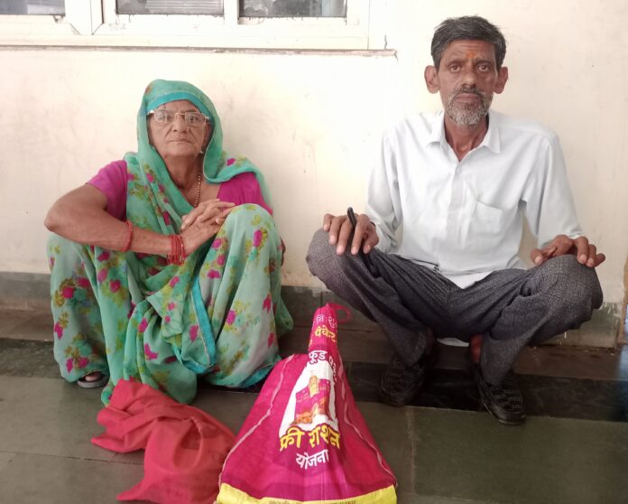 अशोकनगर में जमीन का हड़पन का आरोप