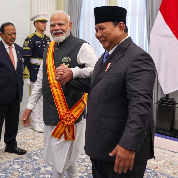 इंडोनेशिया राष्ट्रपति नरेन्द्र मोदी की मुलाकात