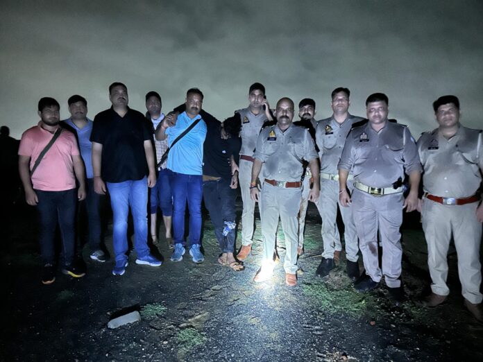 मुठभेड़ में घायल आरोपित का वीडियो