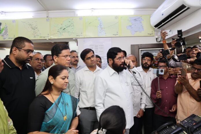 उप मुख्य मंत्री टीएमसी आपदा प्रबंधन निरीक्षण