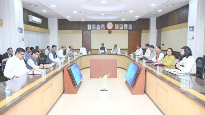 मुख्यमंत्री विष्णु देव साय के नेतृत्व में कैबिनेट बैठक