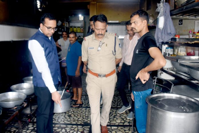 होटल और डेयरी निरीक्षण की तस्वीर