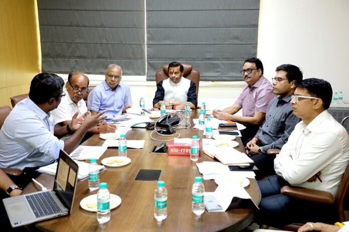 पवैया खनिज विभाग समीक्षा बैठक पवैया खनिज विभाग समीक्षा बैठक