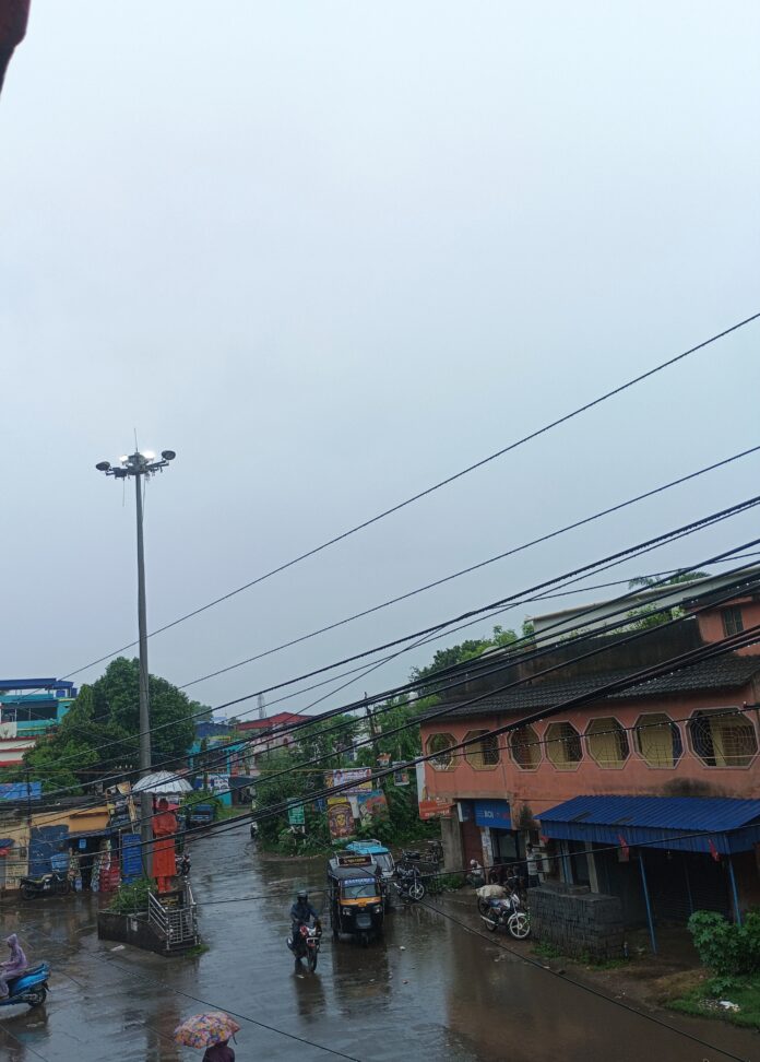 बारिश का दृश्य मौसम की भविष्यवाणी के लिए बारिश का दृश्य मौसम की भविष्यवाणी के लिए