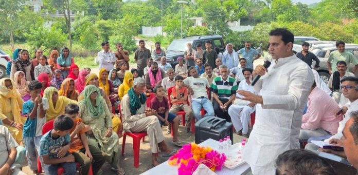 जस्रोता विकास पैकेज की शुरुआत का उद्घाटन