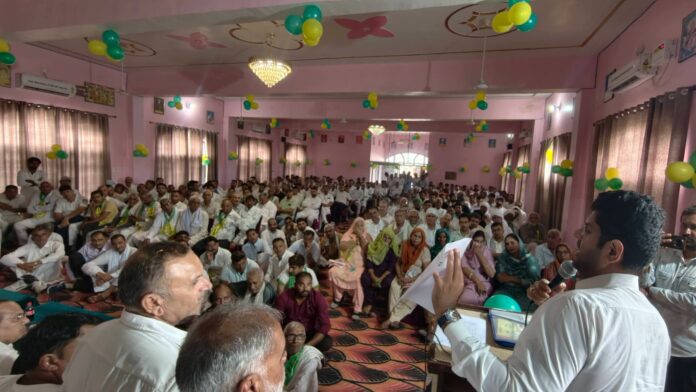 दुष्यंत चौटाला मीटिंग संबोधन