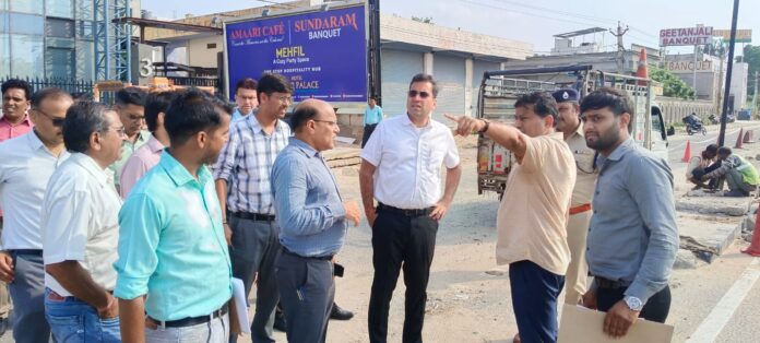 कमला नेहरू नगर सड़क दुर्घटना निरीक्षण कमला नेहरू नगर सड़क दुर्घटना निरीक्षण