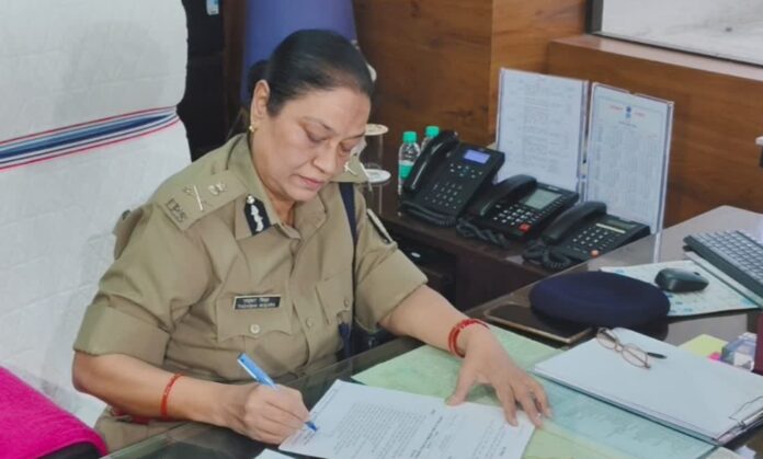 पुलिस महानिदेशक की फाइल फोटो पुलिस महानिदेशक की फाइल फोटो