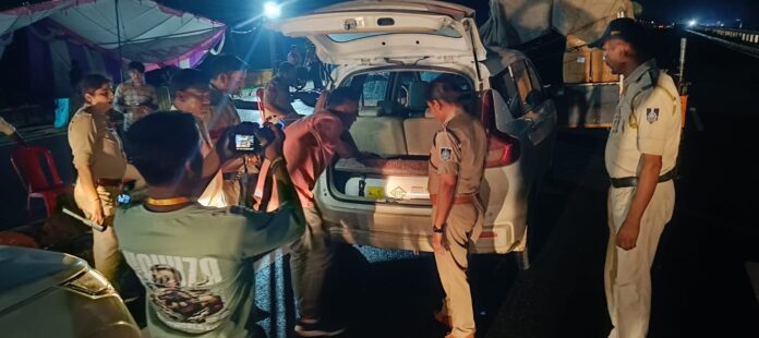 दतिया उपचुनाव सुरक्षा बढ़ी, वाहन जांच