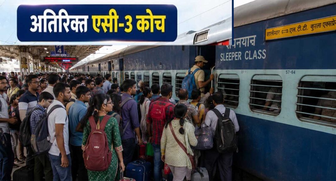 शालीमार एक्सप्रेस ने नया कोच जोड़ा