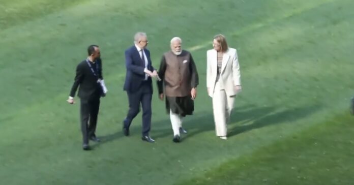 प्रधानमंत्री नरेन्द्र मोदी और एंथनी अल्बनीज की मुलाकात प्रधानमंत्री नरेन्द्र मोदी और एंथनी अल्बनीज की मुलाकात