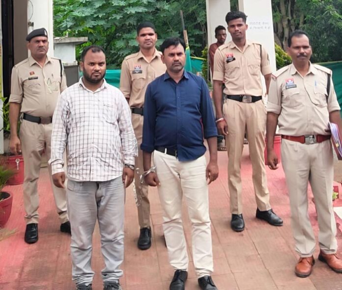 पत्रकारिता अवैध वसूली गिरफ्तार