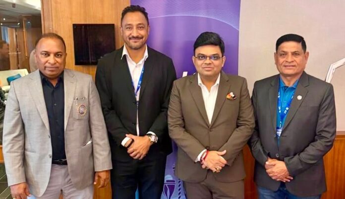 नेपाल और भारत के क्रिकेट पदाधिकारियों की बैठक