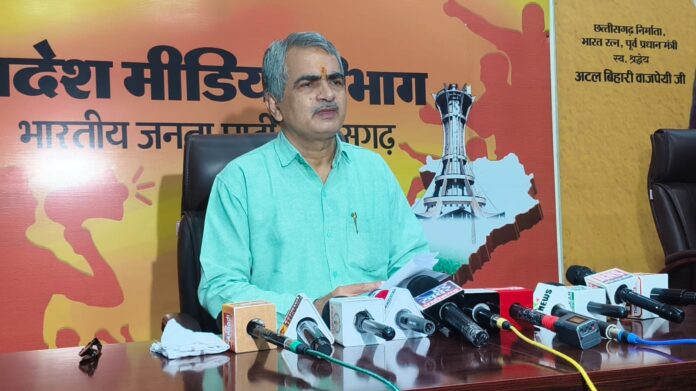 भाजपा प्रवक्ता शिवनारायण पाण्डेय की वार्ता
