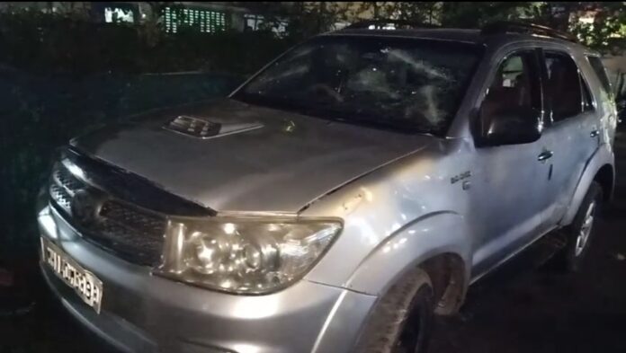 फॉर्च्यूनर से अवैध शराब तस्वीर फॉर्च्यूनर से अवैध शराब तस्वीर
