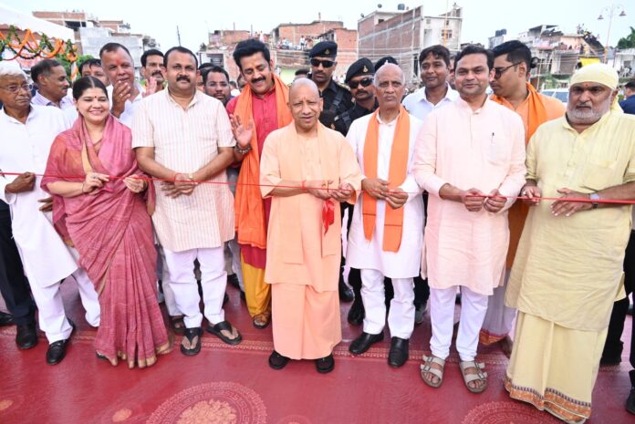 योगी आदित्यनाथ फोरलेन सड़क लोकार्पण वीडियो