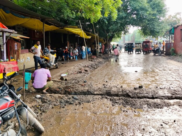खुदाई कार्य की तैयारी