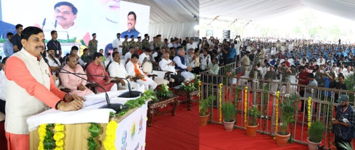 मुख्यमंत्री डॉ. मोहन यादव पौधोंरोपण मुख्यमंत्री डॉ. मोहन यादव पौधोंरोपण