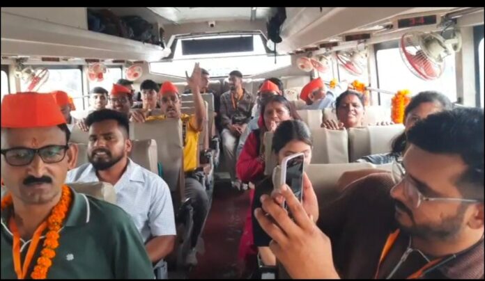 सोमनाथ यात्रा शुरू हुई सोमनाथ यात्रा शुरू हुई