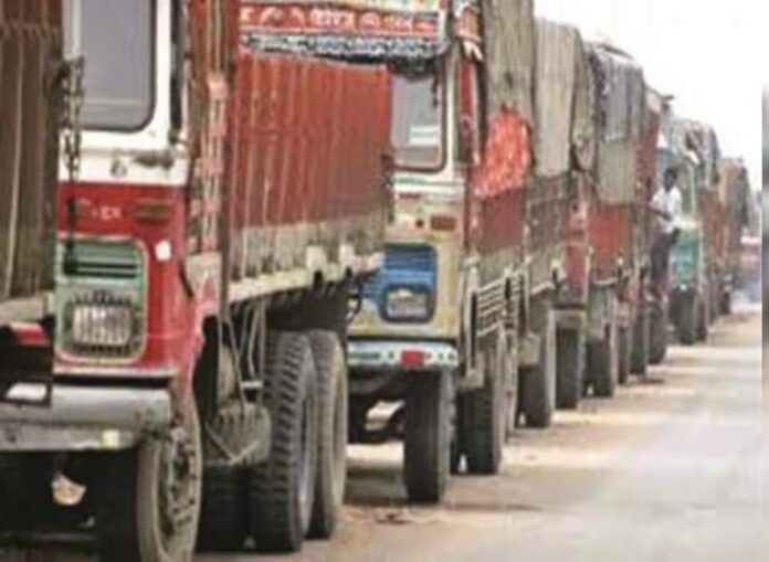 राजस्थान ट्रक चक्का जाम विरोध वीएलटीडी