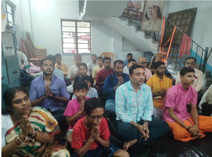 आलमबाजार में संस्कृत संभाषण शिविर