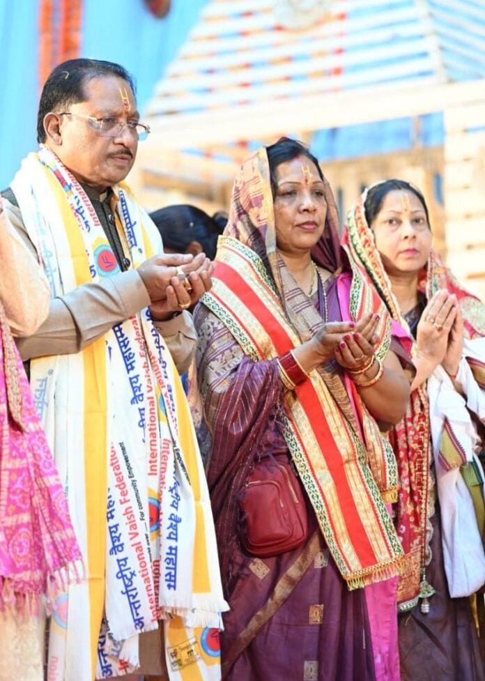 मुख्यमंत्री विष्णुदेव साय की धर्मपत्नी कौशल्या साय